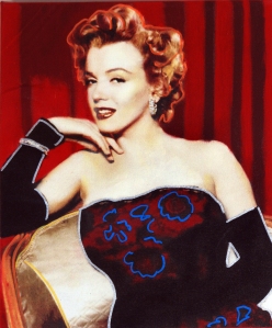 Marilyn Pose by Steve Kaufman